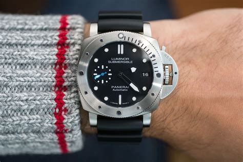 panerai submersible history|More.